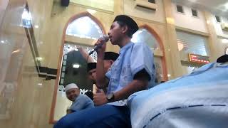 Remaja Masjid Al-Muslimin tampil bilal ramadhan. Suara mantap