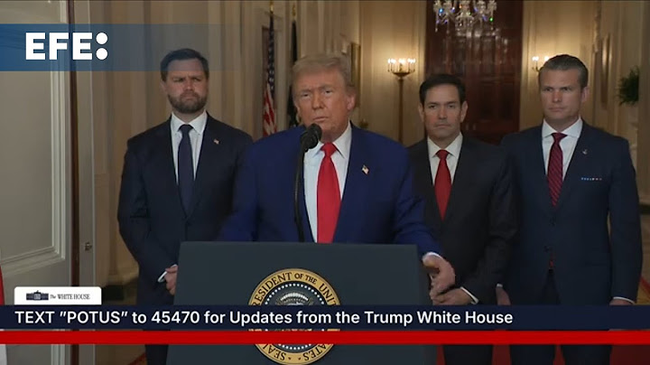 Trump entra en la guerra contra Irán con un ataque masivo al programa nuclear iraní