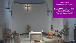 Funeral of Felix Fernandes RIP Friday 14/11/2025 13.00