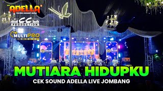 MUTIARA HIDUPKU | CEK SOUND ADELLA FT CUMI - CUMI AUDIO | LIVE JOMBANG