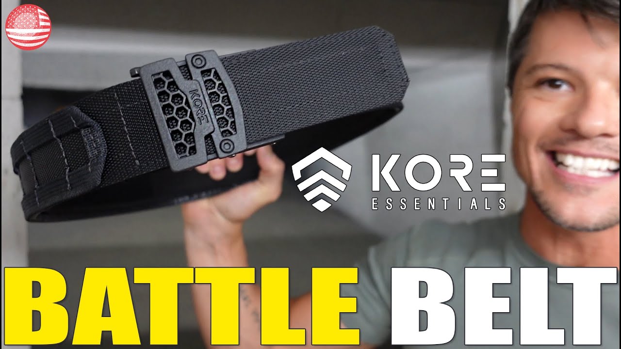 Kore Essentials Battle Belt Review (First EVER Micro Adjustable Operator Belt) YouTube