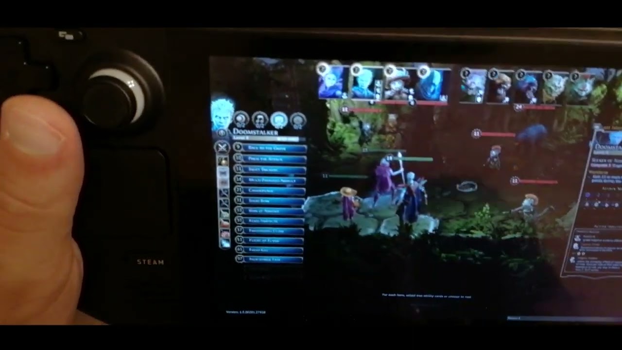 Gloomhaven on the go - Steam Deck tryout