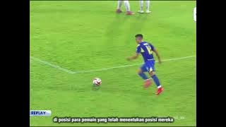 WASIT YUDI NURCAHYA TEPAT, PEMAIN HARUS FAHAM ATURAN‼️FREE KICK AREMA VS PERSIJA #arema #persija 
