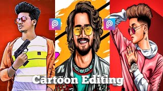 Picsart Portrait Cartoon Photo Editing Tutorial||Cartoon Photo editor app||Picsart cartoon Editing|| screenshot 3