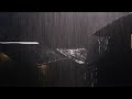 Heavy Rainstorm Sounds for Uninterrupted Deep Sleep - Calming Thunder Ambience