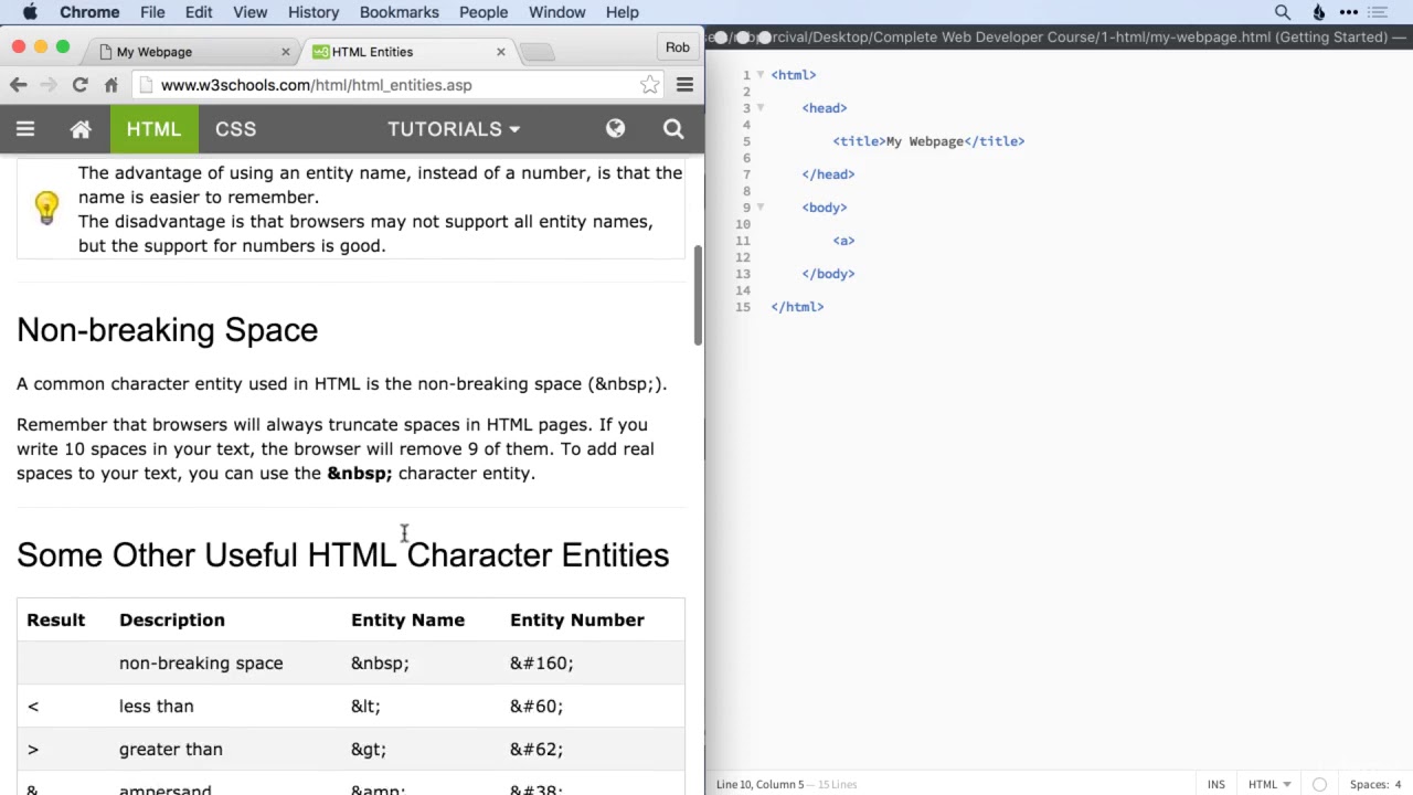 Html Entity Google 15 HTML Entities - YouTube