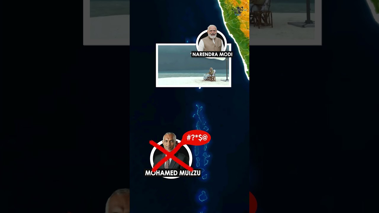 Lakshadweep vs Maldives Debate PM Narendra Modi's Visit #shorts #shortsfeed #shortsviral