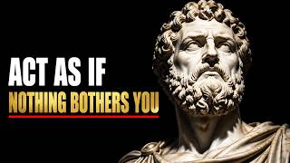 5 Stoic Secrets to Acting Like Nothing Bothers You | Epictetus
