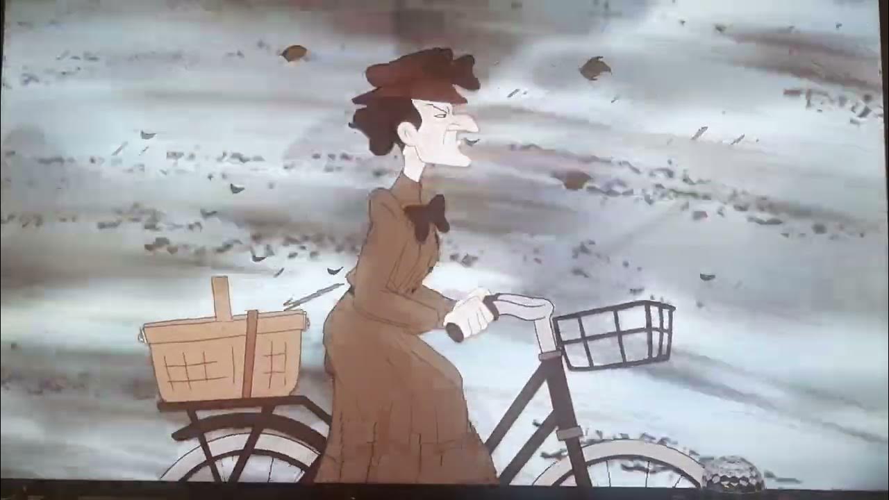 The Wizard of Oz Miss Gulch turns into the wicked witch Tom and Jerry