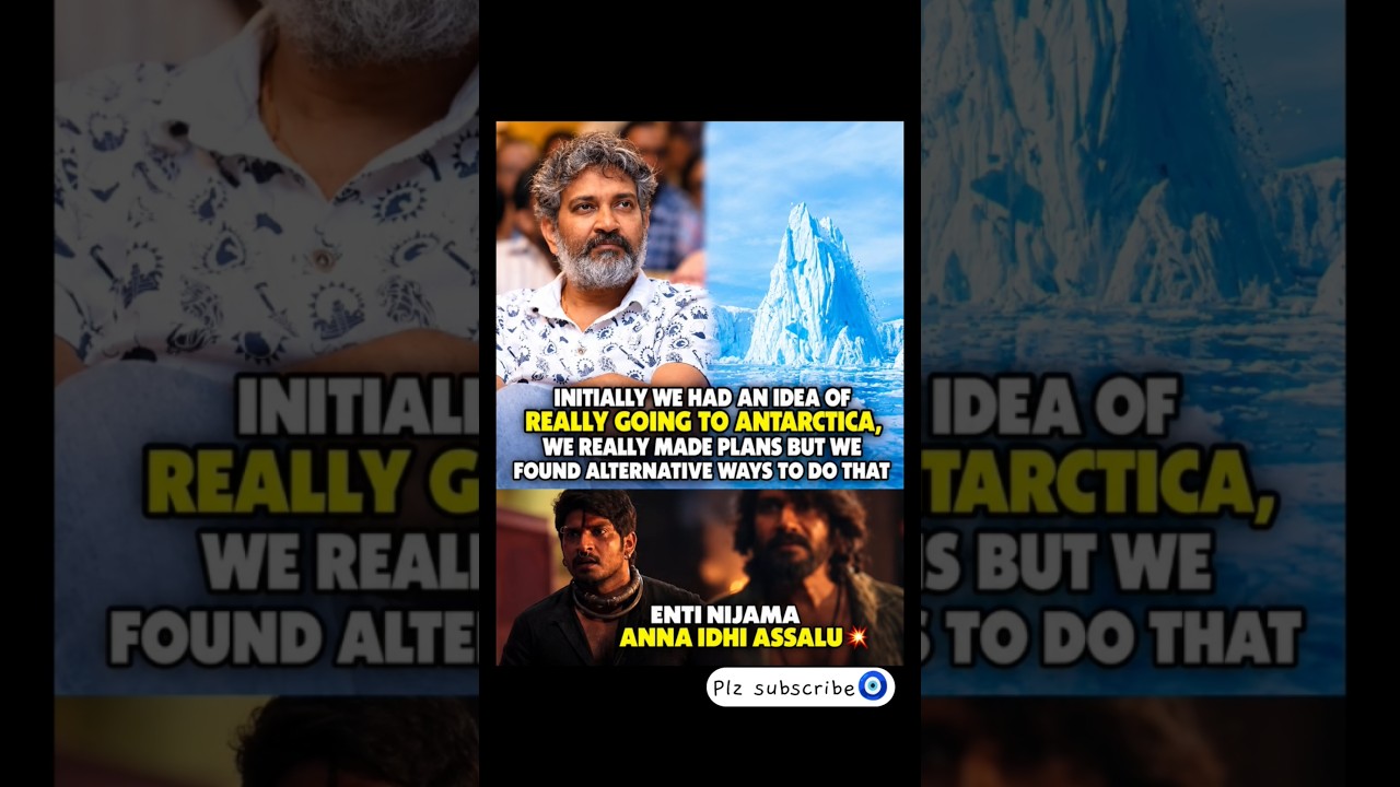 Varanasi movie kosam antartica ki velthunaru 😨🥶 #varanasi #maheshbabu #viral #viralnow #shorts #fyp