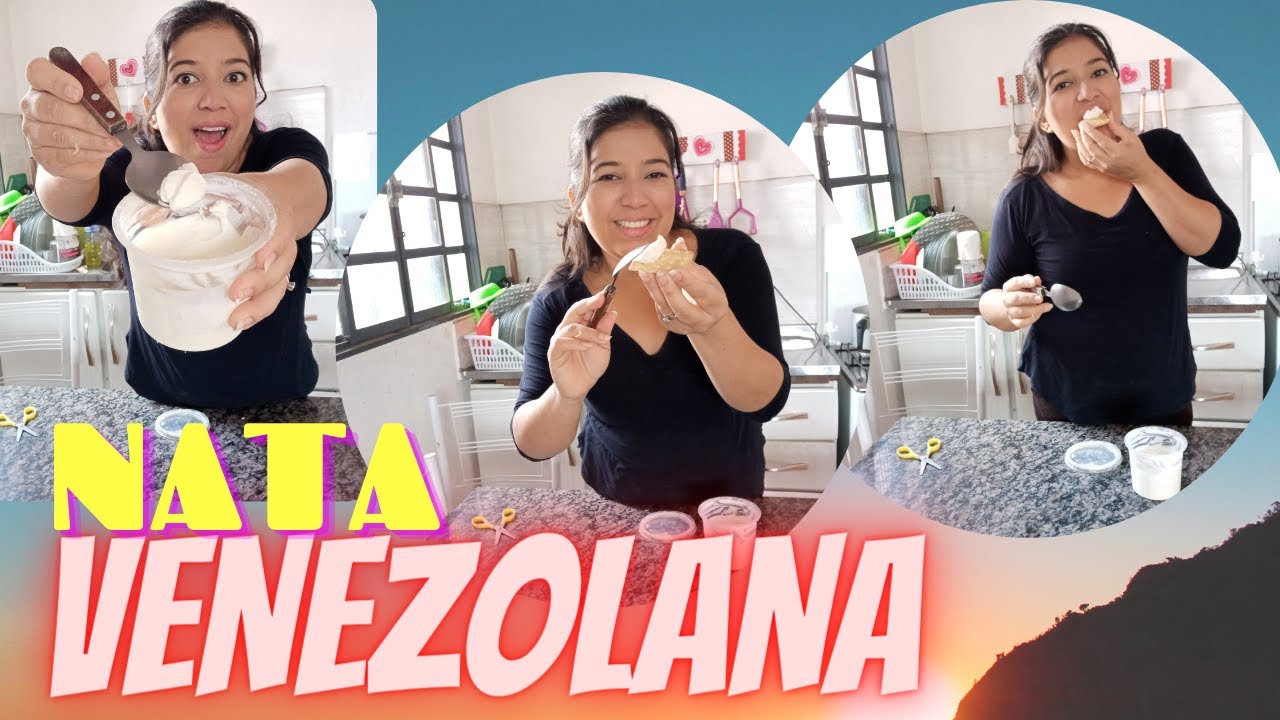 COMO HACER LA MEJOR NATA VENEZOLANA CON SOLO 2 INGREDIENTES PASO A PASO #lacocinadenelsinparra
