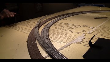 How To Perfectly Lay Track On Curves - Layout Building From Start To Finish Part 5 | jlwii2000