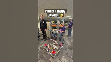 Happy elevator happy programmers | 1317 | #frc #reefscape #robot #elevator #2025-reefscape