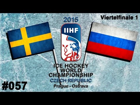 Video: MFM-2015 Eishockey: Wie Das Halbfinale Russland - Schweden Endete