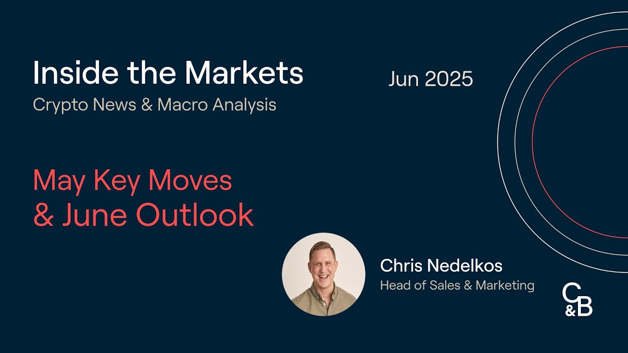 May Crypto & Macro Recap + June 2025 Outlook | Inside the Markets with  Caleb & Brown