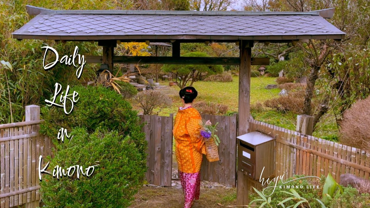 #16 🍂A Taste of Autumn✨Simple Daily Life in Kimono👘