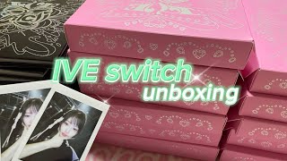 【IVE 開封】IVE switch unboxing レイちゃん狙ってアルバム開封しました🎀