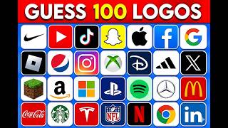 Guess the Logo in 3 Seconds | 100 Famous Logos | Logo Quiz 2026 screenshot 2