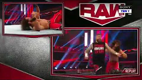 Kevin Owens Vs Seth Rollins (AOP Attacks Owens) WWE Monday Night RAW 25 November 2019 HD_25_11_2019