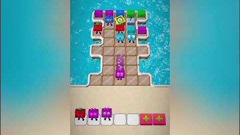 match puzzle level 4 gameplay - Match puzzle crazy block jam level 4 solution walkthrough