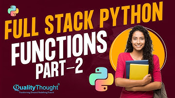 Control Flow Functions Part - 2 | Python Tutorial for Beginners | Quality Thought
