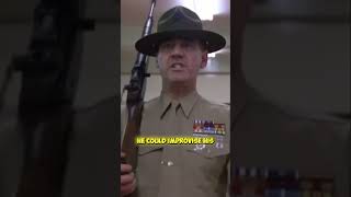 Stanley Kubrick actually let an actor improvise on Full Metal Jacket