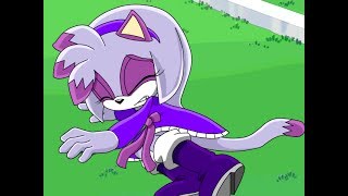 [SPEEDPAINT] Recoloring Amy Rose to Midna the Cat (OC)
