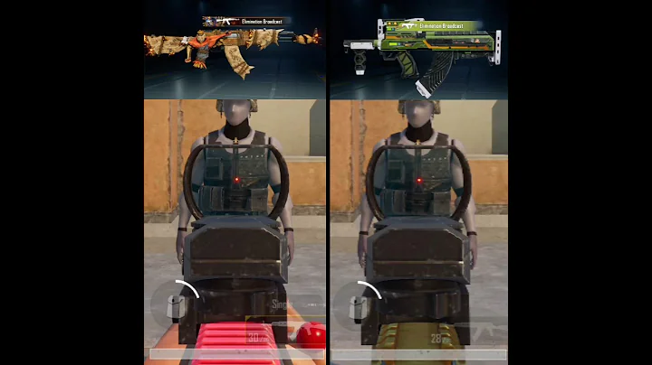 Akm v/s Groza Damage 😈🔥#shorts #bgmi #tips