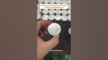 Automatic Coin Press Machine + 4 Seconds per Coin!