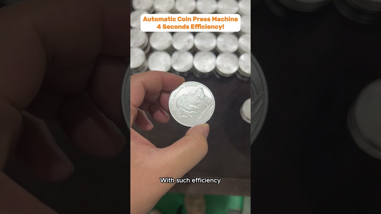 Automatic Coin Press Machine + 4 Seconds per Coin!