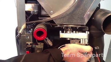 How to change an auger motor on a pellet stove - Also known as feed motor