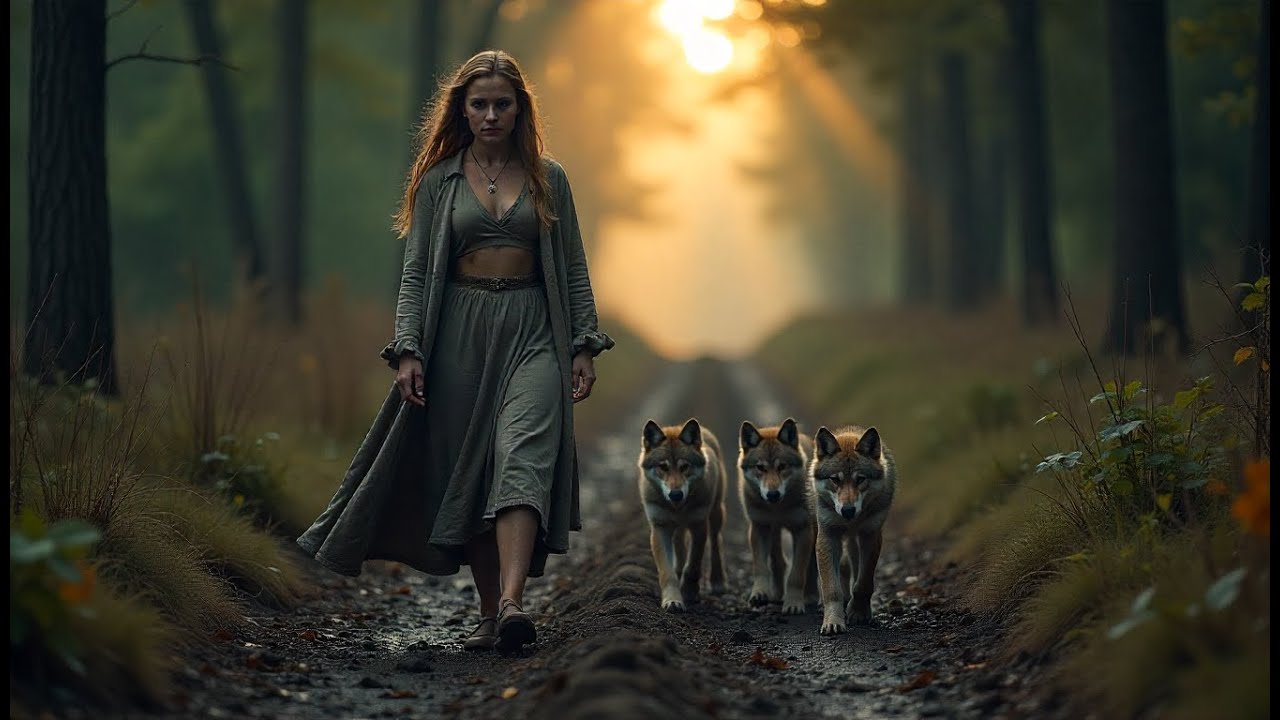 Los cachorros huérfanos seguían a la omega a todas partes… hasta que el Rey Alfa la siguió y descu..