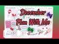 Classic Happy Planner || Plan with Me December Monthly 2020