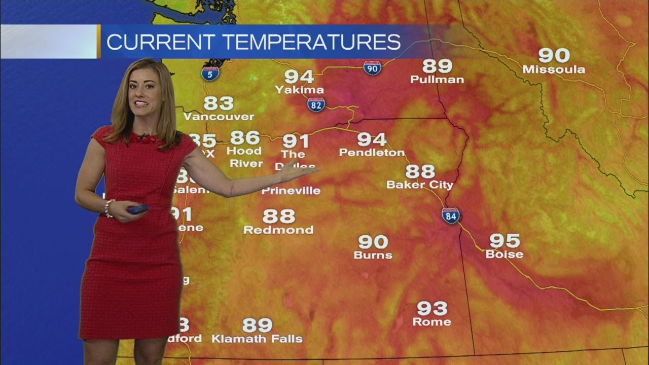 KOIN 6 6pm weather forecast with Kristen Van Dyke Monday July 20 2015 ...