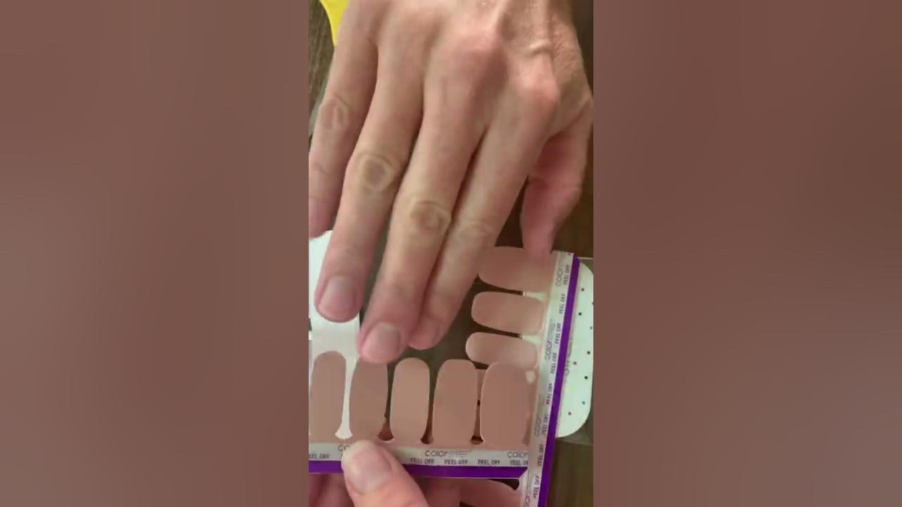 Easiest way to apply color Street solids tips and tricks for long and short nails YouTube