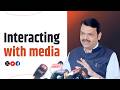 Media Interaction | CM Devendra Fadnavis on India’s First Dry Digestion CBG Project in Nagpur