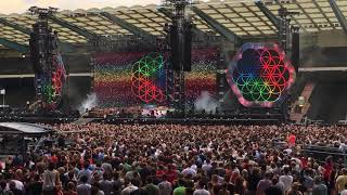 Coldplay opening Bruxelles 22.06.2017 a Head Full of Dreams tour