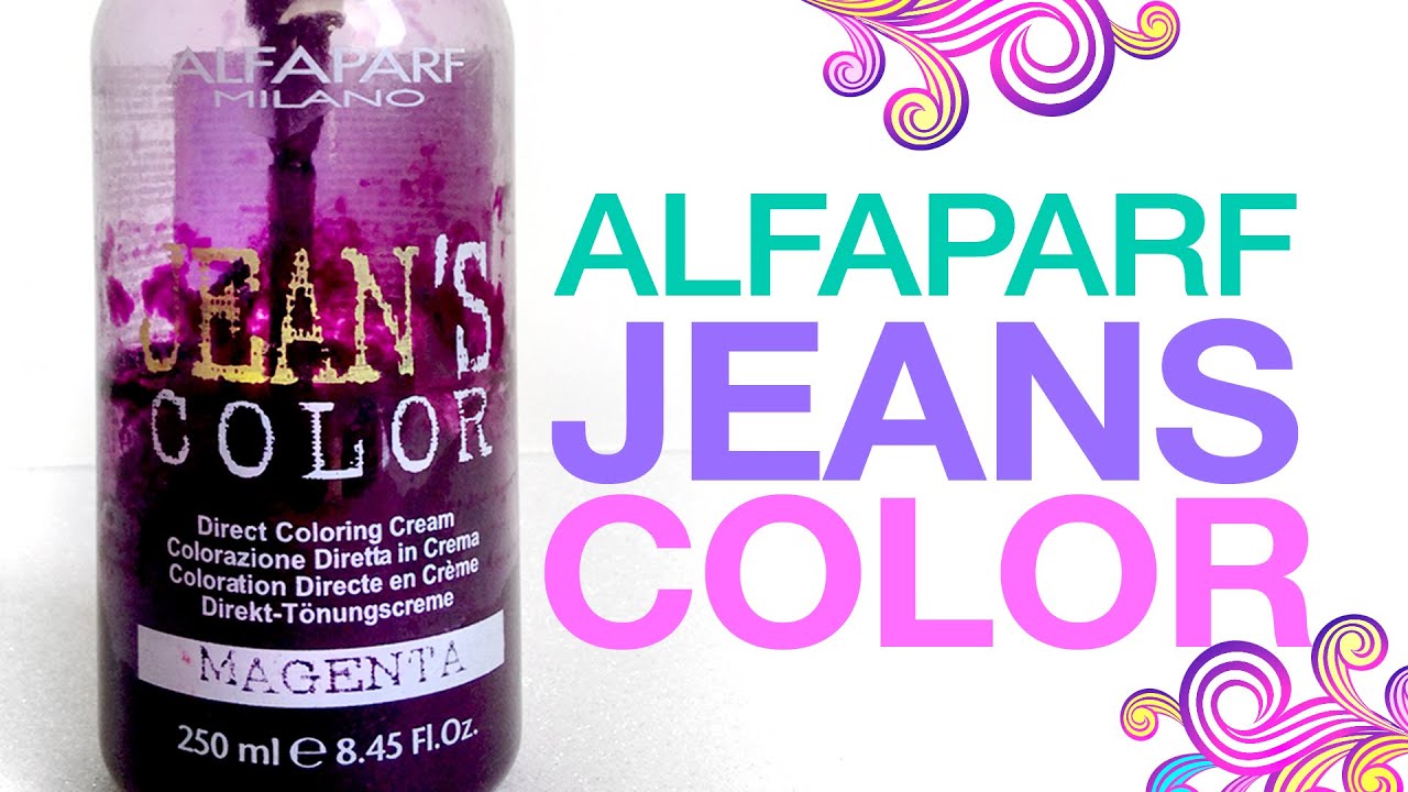 jeans color alfaparf magenta