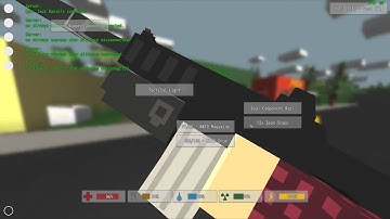 Unturned Tutorial : How To Put Attachments On Your Gun