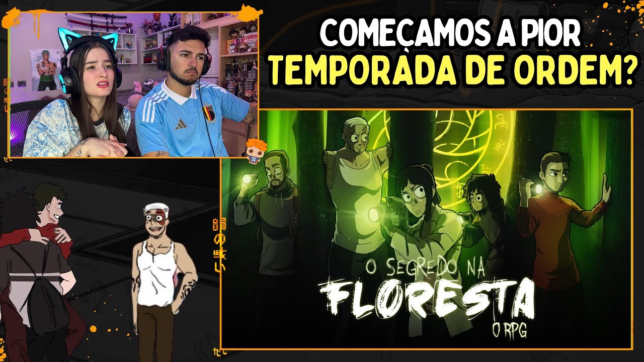 Apenas um Segredo na Floresta Ep 1 - Cellbit Lives (Ordem Paranormal)