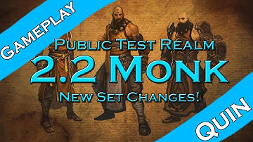 Diablo 3: 2.2 (PTR) Monk Set Changes