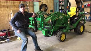 Filling Tractor tires with Washer Fluid