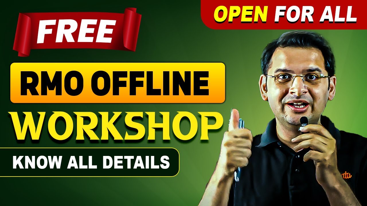 RMO 2025 Prep Booster – Offline Workshop in Bangalore | Learn. Practice. Excel | VOS