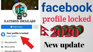 facebook profile lock in nepali||how to lock facebook profile 2020||fb profile lock||