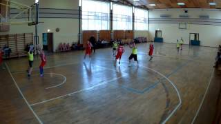 Баскетбол, школьные соревнования, Школа №3 против Школы №?, Тихорецк 2016
