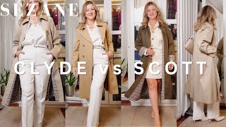 Sezane Scott Trench Coat Vs Clyde Trench Coat - Which One To Choose? Fall Coats