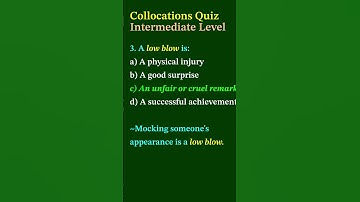 📚 Collocations Quiz:  Test Your English Vocabulary  20 Question Challenge! #englishvocabmastery