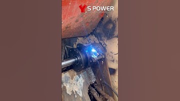 Line Boring & Bore Welding Machine- S POWER#shorts #machine #enginerepair #lineboring