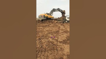 🔥Look volvo😈 machine480#mining #excavator #hardworkworks #construction #shorts #viralvideo #trending