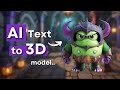 Use this new ai tool to turn any text to a 3d model  animate itfree